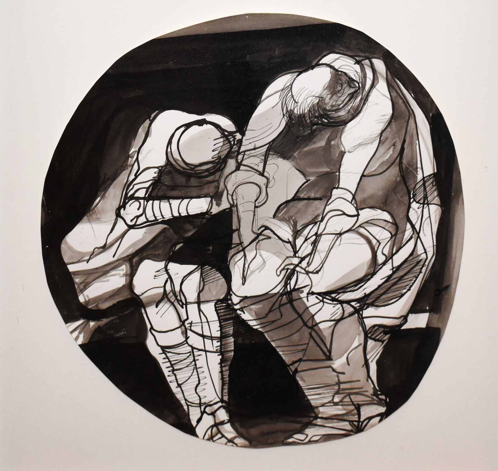 Rico Lebrun (1900-1964): Untitled (7-31), c. 1961 (1 of 4)