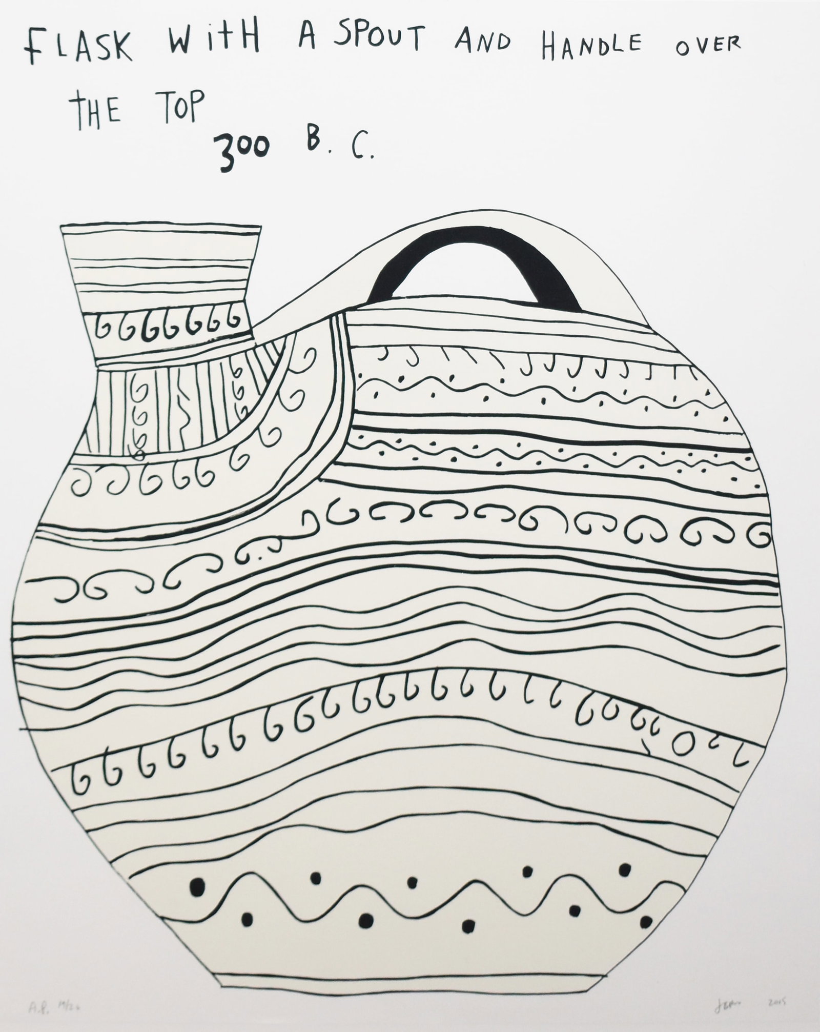 Jonas Wood (1977): Untitled, 2015 (1 of 5)