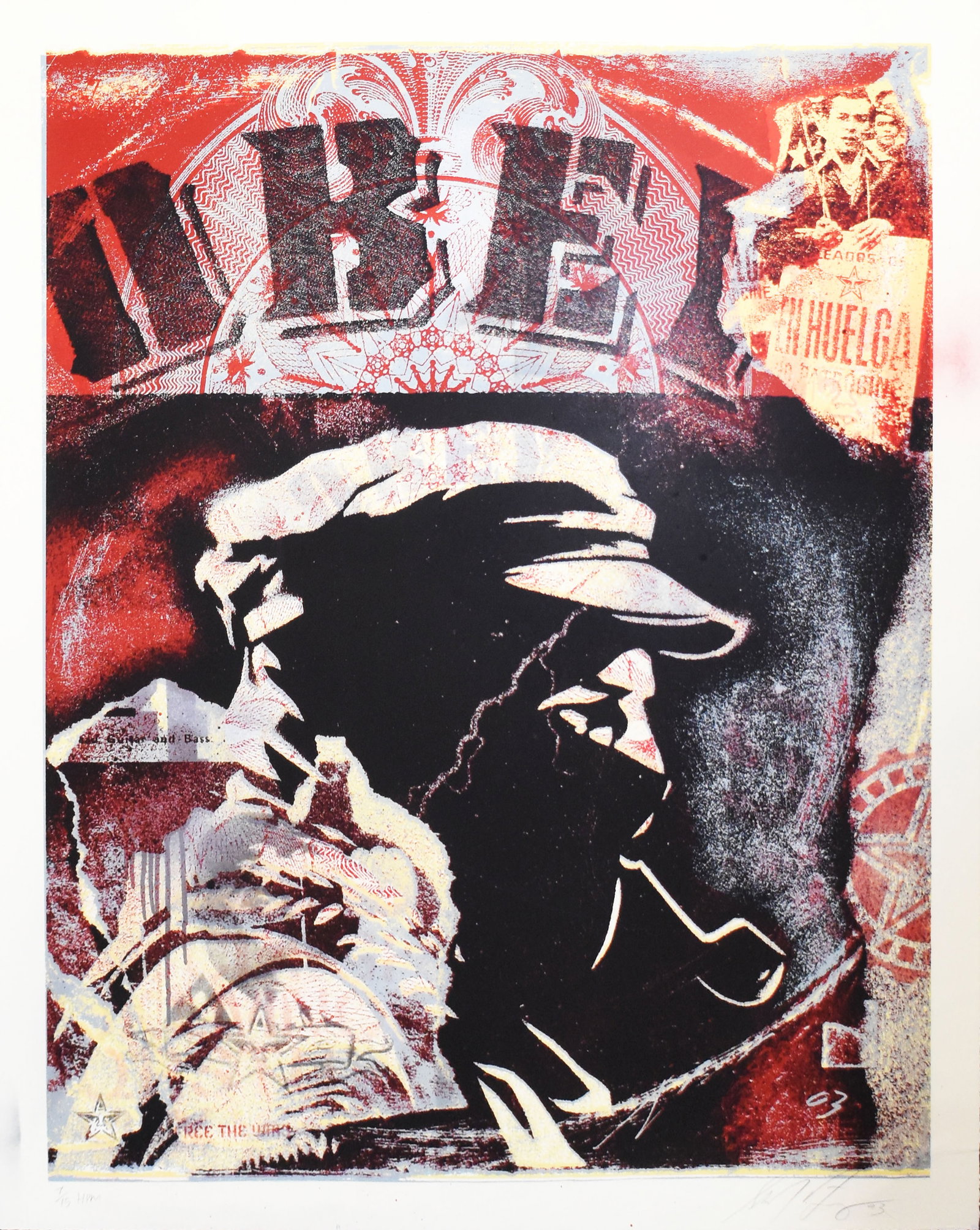Shepard Fairey (1970): Marcos Collage, 2003 (1 of 5)