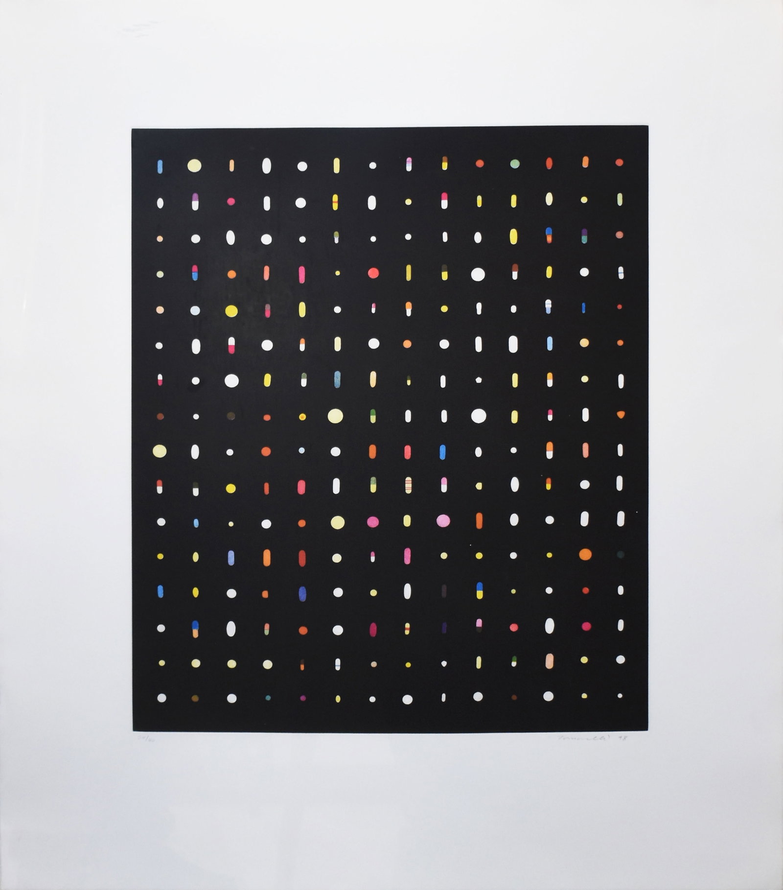 Fred Tomaselli (1956): 16 X 14 A Higher Tower, 1998 (1 of 6)