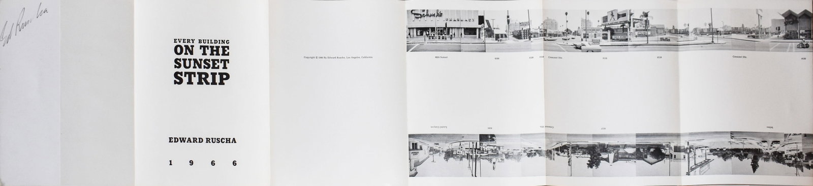 Ed Ruscha (1937): Every Building on the Sunset Strip, 1966 (1 of 12)