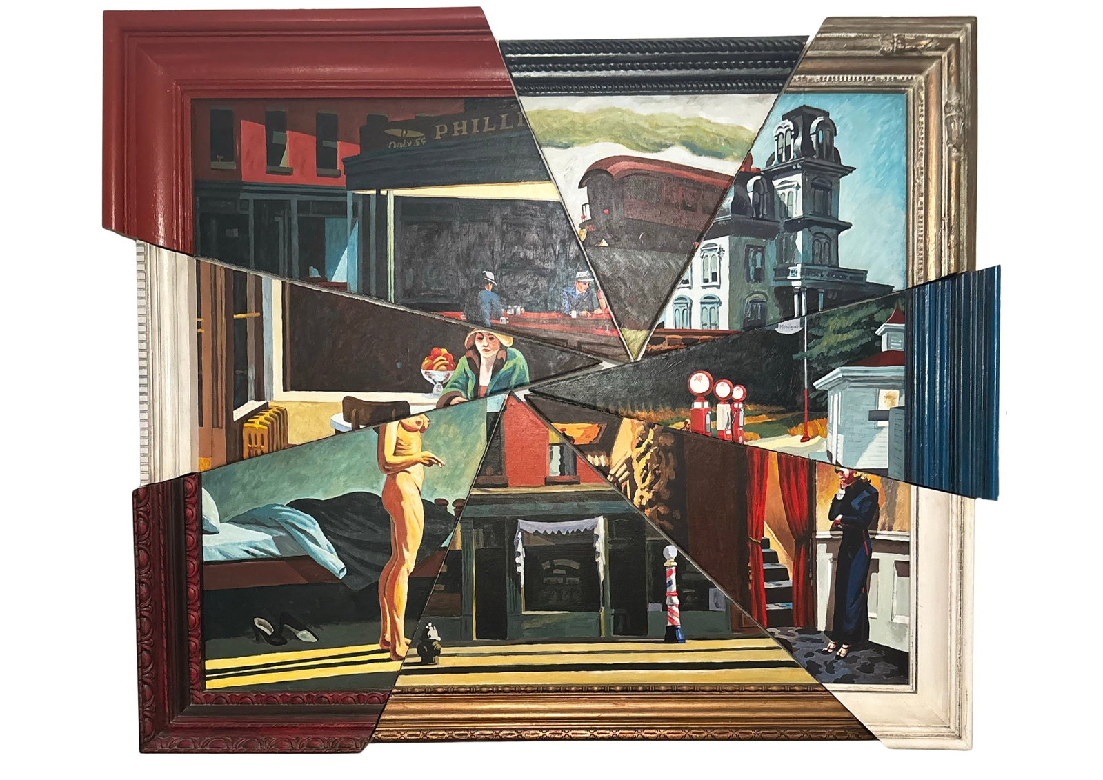 Greg Constantine (1938): Untitled (Best of Edward Hopper), c. 1987 (1 of 2)
