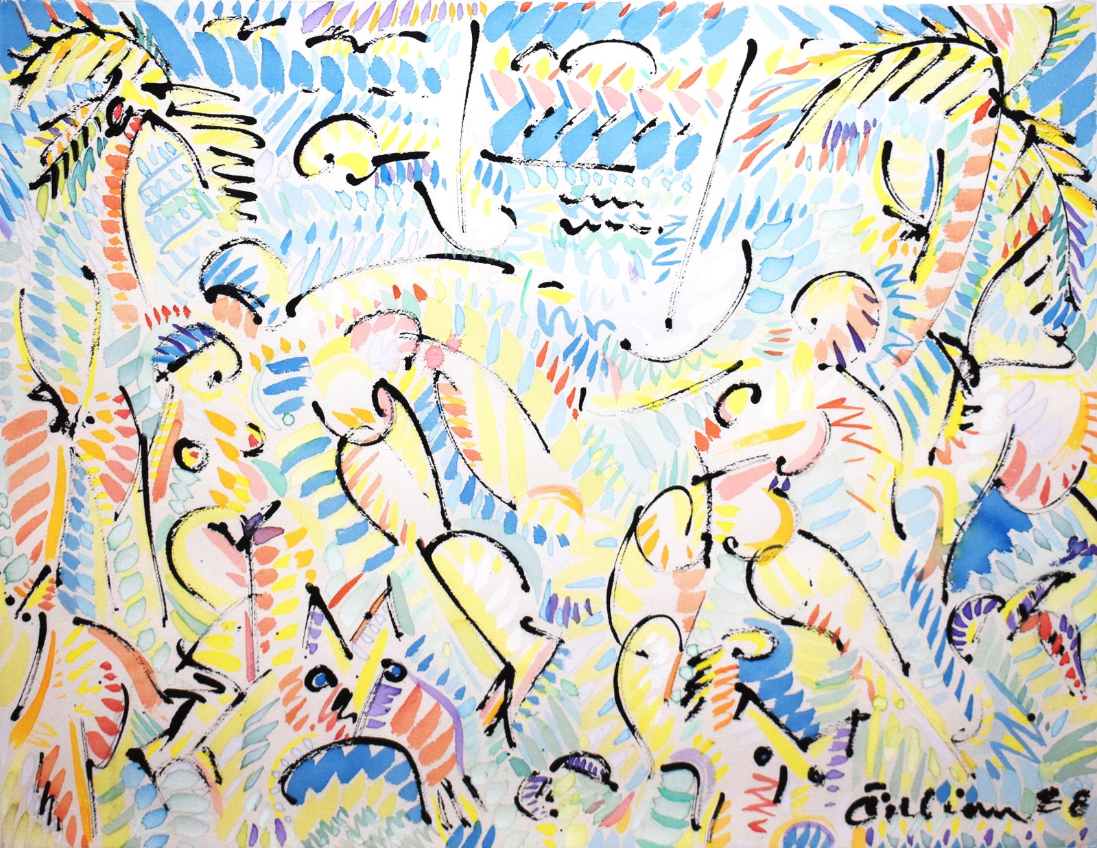 Ed Gilliam (1941-2020): Untitled, 1988 (1 of 4)