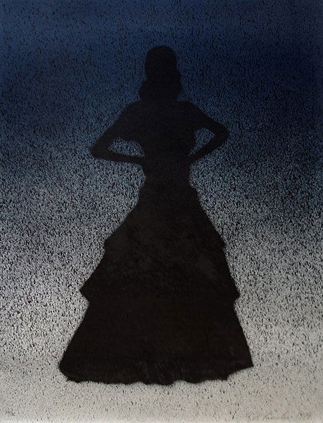 Ed Ruscha, Ballerina, 1988: Lithograph From the numbered edition of 75 Signed, dated and numbered on recto Sheet: 30 x 22 inches; Framed: 33.5 x 25.5 inches