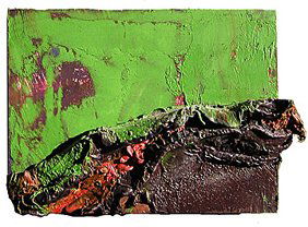 Leslie Wayne: Nature's Way: Leslie Wayne: Nature's Way, 1992, Oil on wood, 6 x 8 inches