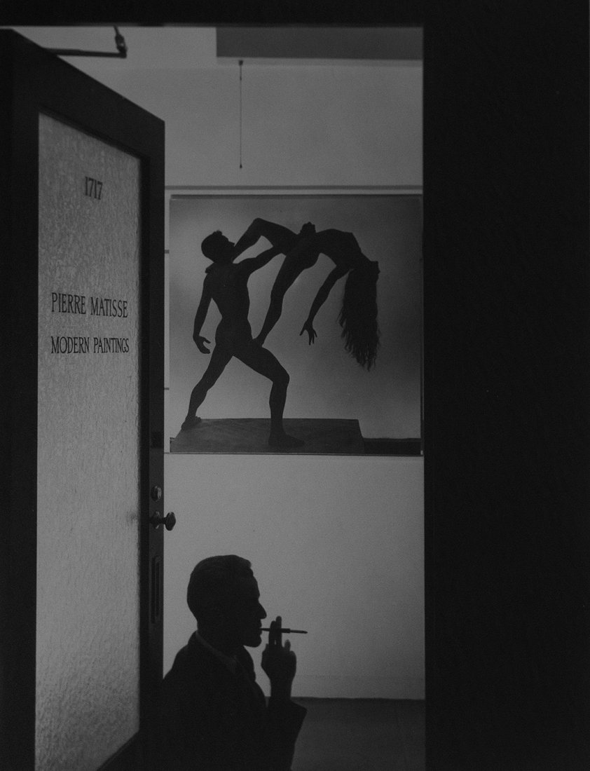 George Platt Lynes, Untitled (Pierre Matisse, Ballet: Scene), c. 1940 Vintage gelatin silver print Artist stamp on verso; Annotated ‘Bernard Perlin’ in pencil on verso; Titled and dated in pencil on mat Provenance: Robert Miller Gallery, New York, NY