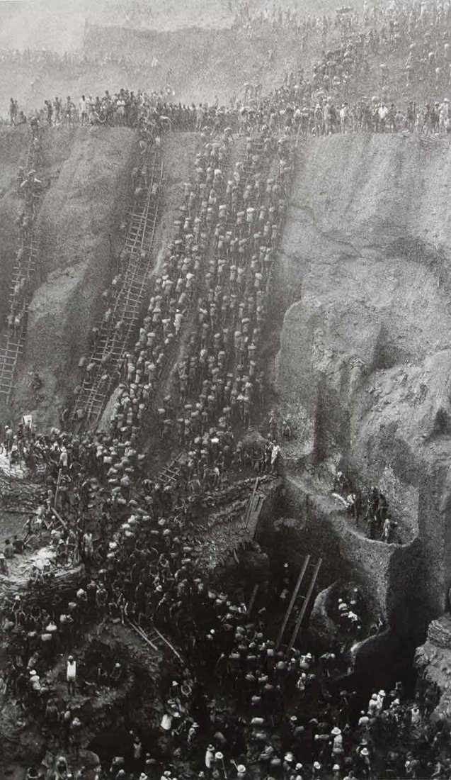 Sebastiao Salgado, The Gold Mine, Serra Pelada, State: of Pará, Brazil (Figure 8), 1986/2007 Gelatin silver print Signed, titled and dated in pencil on verso Image: 24 x 20 inches; Framed: 29.25 x 22 inches