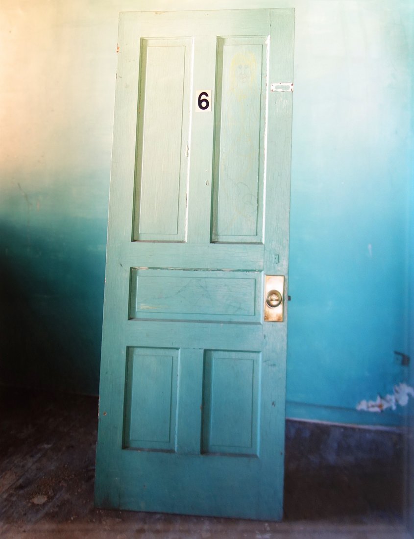 Alec Soth, Hotel, Dallas City, Illinois, 2002/2006: Chromogenic print; Mounted From the numbered edition of 10 plus 2 APs Signed on label on verso Provenance: Weinstein Gallery, Minneapolis, MN, tag on verso Illustrated in: Sleeping by the Mississippi,