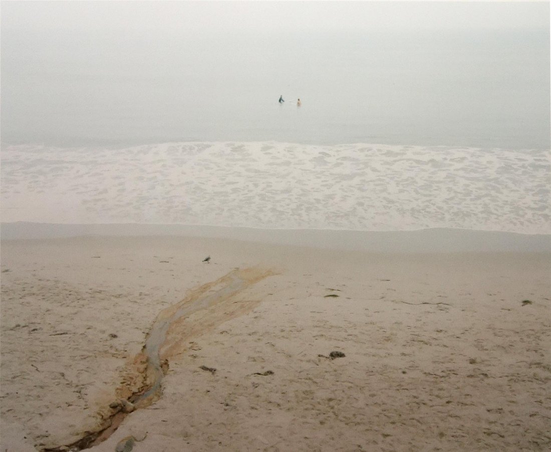 Karin Apollonia Müeller, Waiting, 1996: From the Angels In Fall series Chromogenic print From the edition of 12 Signed on verso Image: 13 x 16 inches; Framed: 27 x 30.5 inches