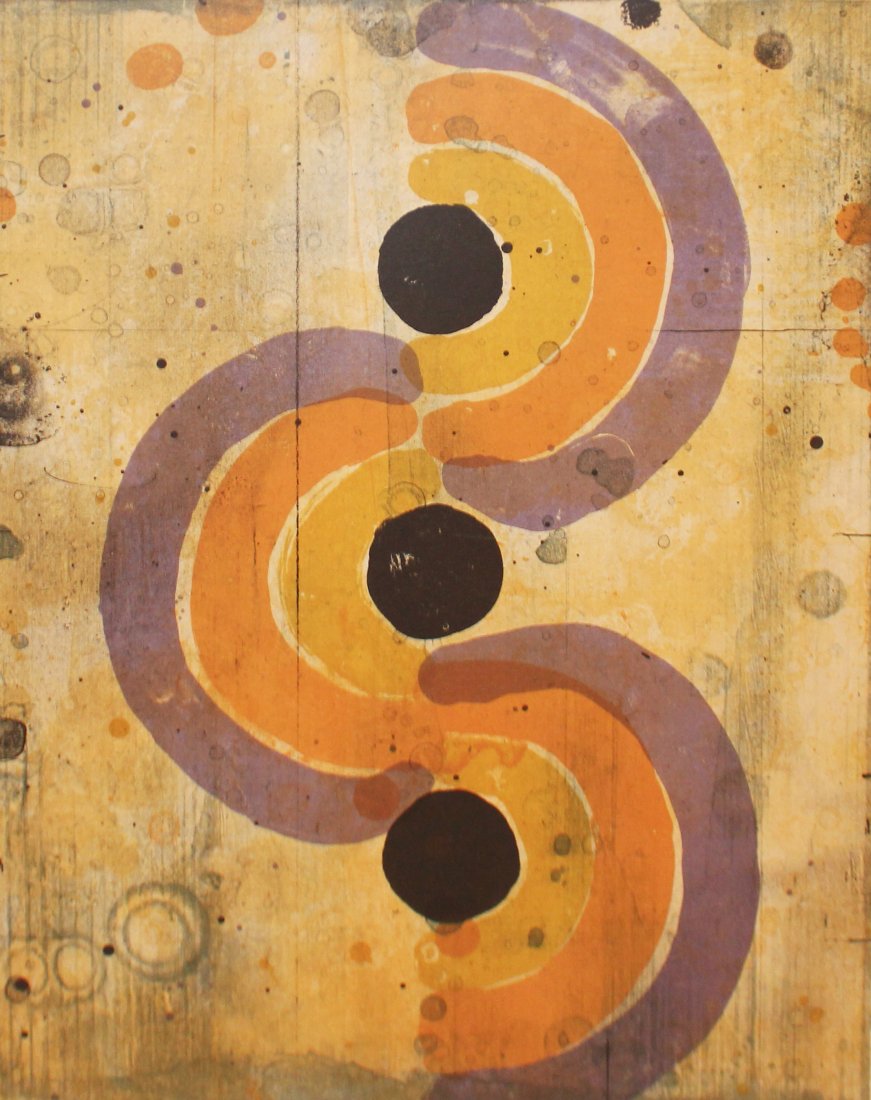 Robert Kelly, Lot of Three: Conversos I, Conversos III, Conversos IV, 1999 Lithograph with chine colle From the edition of 25 Signed and numbered in pencil on recto Provenance: Bobbie Greenfield Gallery, Santa Monica, tag on ver