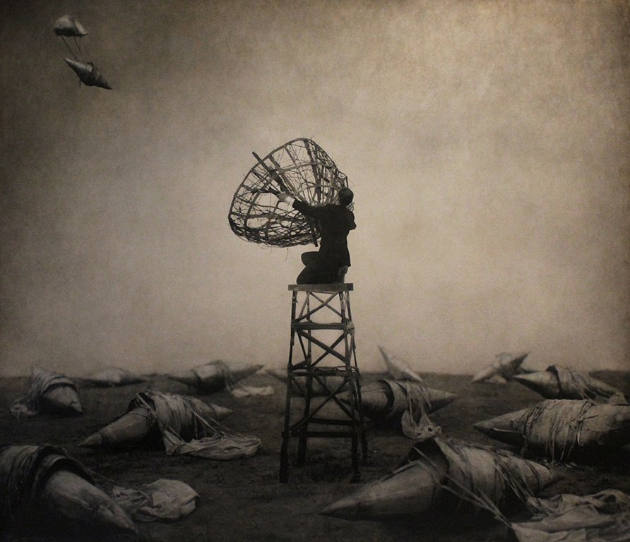 Robert and Shana ParkeHarrison Oppenheimerâ€™s Garden,: Gelatin silver print on resin coated paper, mounted to wood panel with pure pigment acrylic paints and UV polymer resin From the numbered edition of 4 Image: 41 x 47 inches Provenance: Obsolete, Venic