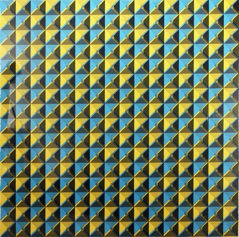 Peter Schuyff Untitled, 1990: Silkscreen TP 1/3 aside from the numbered edition of 40 Signed and annotated â€œTP 1/3â€ in pencil on reco Published by Pace Editions, Inc. Image: 36 x 36 inches; Sheet: 39 x 39 inches; Framed: