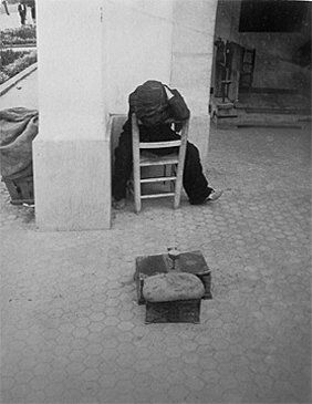 Robert Frank Valencia, Spain: Robert Frank Valencia, Spain 1952Gelatin silver print Signed in ink on versoIllustrated in: Robert Frank: Sobre Valencia 1950 Valencia, 1985 page 20. This image is illustrated as frame number 29 circl