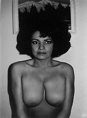 Lee Friedlander Blaze Starr, Baltimore, Maryland: Lee Friedlander Blaze Starr, Baltimore, Maryland 1968/1969Vintage gelatin silver print on heavy paper mountSigned in pencil recto, the number "5" in pencil on verso of mount Printed by Lee Friedlander