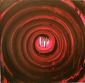 Karin Davie Lazy Susan IV: Karin Davie Lazy Susan IV 1992 Oil on canvas 20 x 2 x 20 inches
