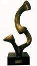 Siro El Pensador Libre: Siro El Pensador Libre 1975 Metal sculpture, numbered 1/9 Height including Base: 25 ¾