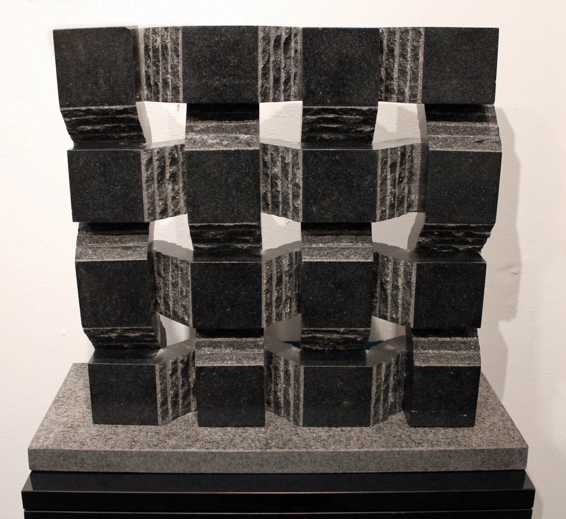 Jesus Bautista Moroles Granite Weaving (1 of 2)