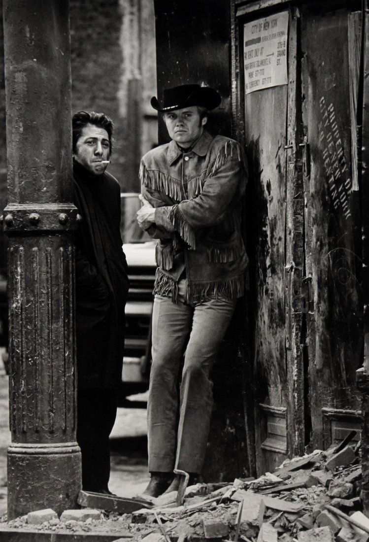 Steve Schapiro Midnight Cowboy: Steve Schapiro Midnight Cowboy , 1968/Printed Later Gelatin silver print From the numbered edition of 25 Signed, titled and dated in pencil on verso; Artist stamp on verso Image: 12.5 x 8.5 inches; Fr