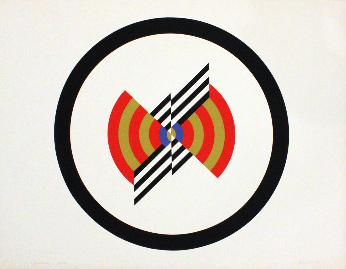 Judy (Gerowitz) Chicago Flashback: Judy (Gerowitz) Chicago Flashback , 1965 Lithograph From the numbered edition of 40 Signed Gerowitz, titled, numbered and dated in pencil on recto Sheet: 20.25 x 26 inches; Framed: 26.5 x 32.5 inches