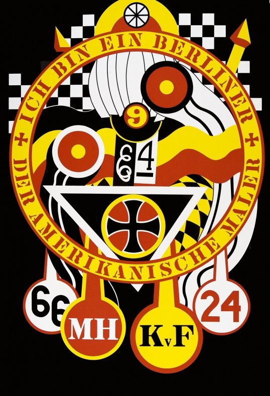 Robert Indiana The Hartley Series Elegies KVF III, (1 of 1)