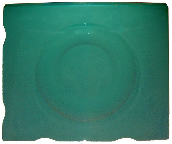 Robert Morris Untitled (From Ten from Leo Castelli: Molded plastic multiple, Image: 19 x 22.5 inches; Framed: 26.25 x 30 inches