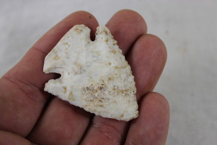 Small Point: Small Point measurements approximately: 1.90" long 1.55" From the Dean Diaz collection.