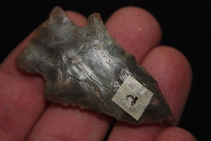 Corner notch 1.92": Corner notch 1.92" Origin: Kentucky.