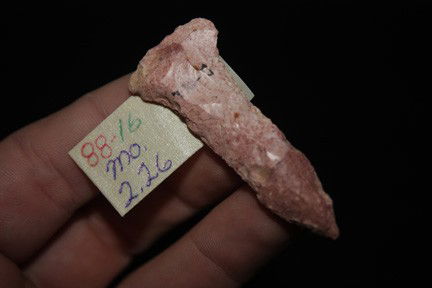 Hopewell drill 2.26” Mo.: Hopewell drill 2.26” Mo. Ex Phillips Museum