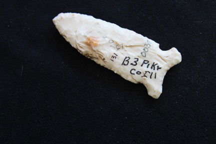 Side Notch 2.83": Side Notch 2.83" Pike Co Illinois Ex Phillips Museum