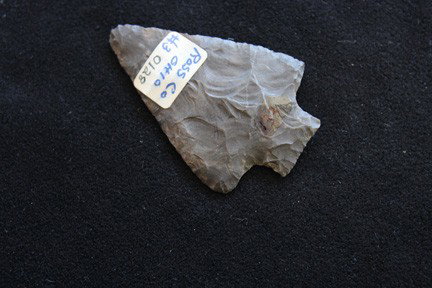 Base Corner Notch 2.43": Base Corner Notch 2.43" Ross Co Ohio