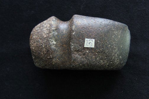 3/4 Groove Axe: ¾ groove Axe –Made of Granite – Missouri 4.46”