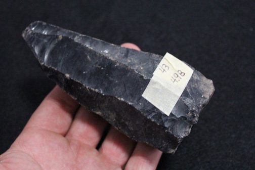 Obsidian Flint Core – 4.98”: Obsidian Flint Core – 4.98” From Guatemala