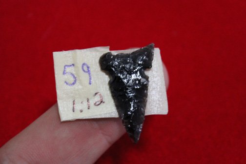 Desert Sierra – 1.12”: Desert Sierra – 1.12” Made of Obsidian and found in San Diego Co. California