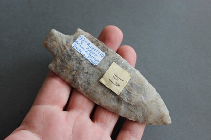Quartzite Adena point (1 of 3)