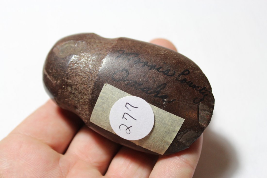 Hematite / Clay Stone Full Grooved Axe (1 of 5)