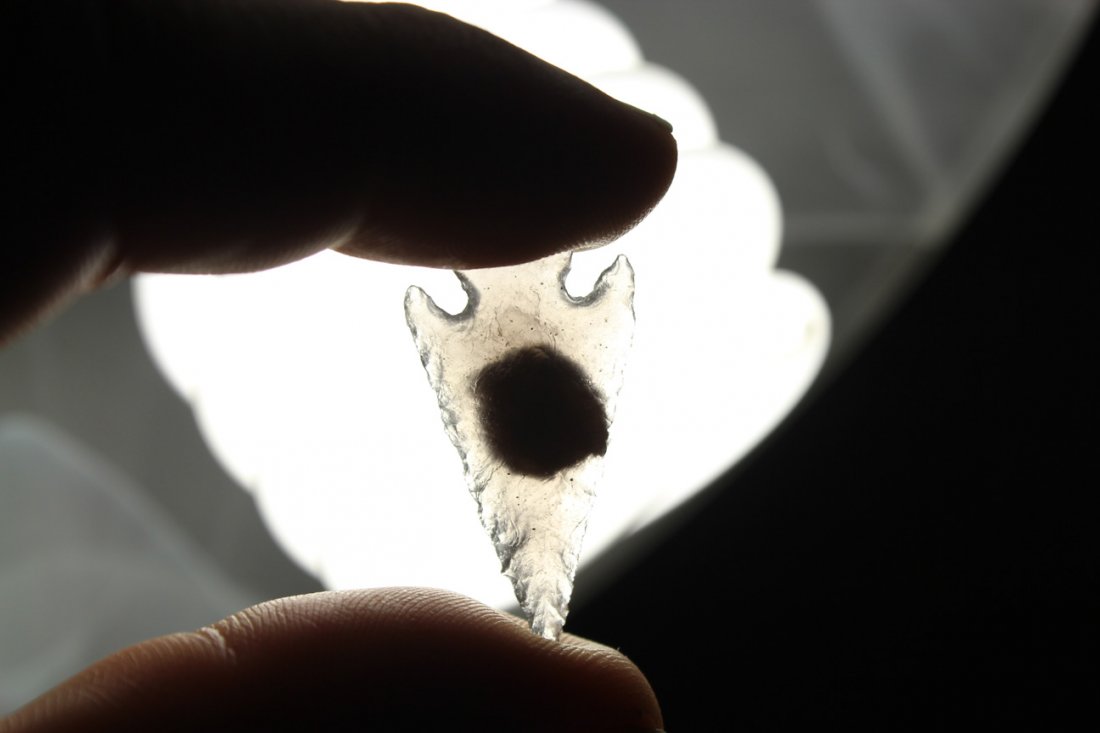 Base Notch Obsidian Point (1 of 4)