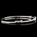 14K Gold 0.97ctw Diamond Bangle - 2