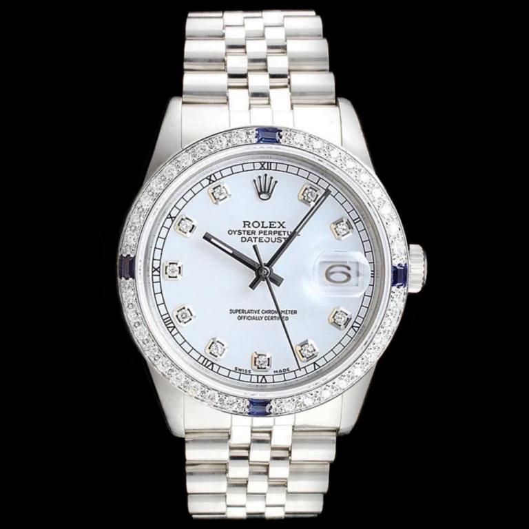 Rolex DateJust Diamond 36mm Wristwatch (1 of 5)