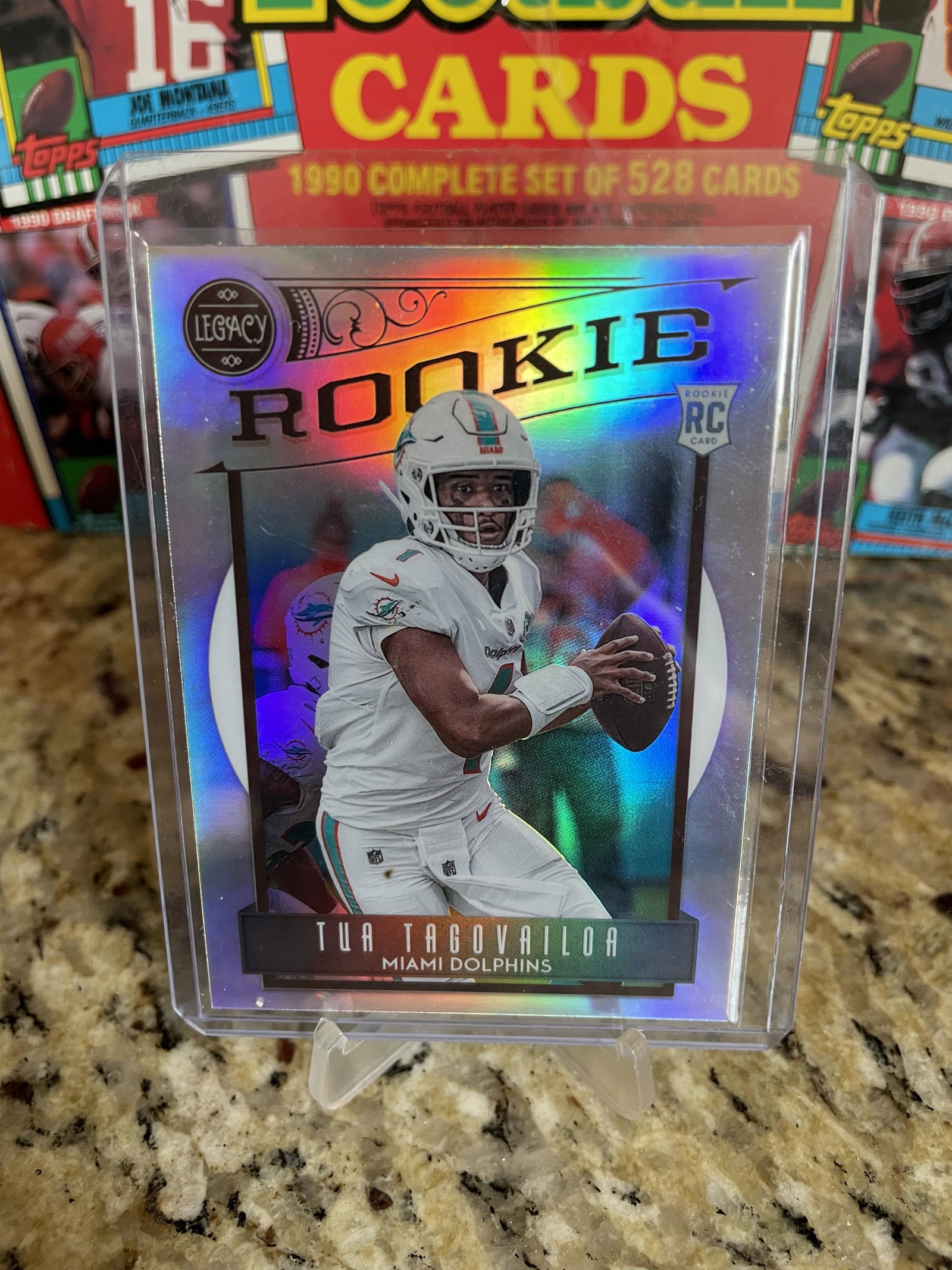 Tua Tagovailoa Rookie Card (1 of 2)