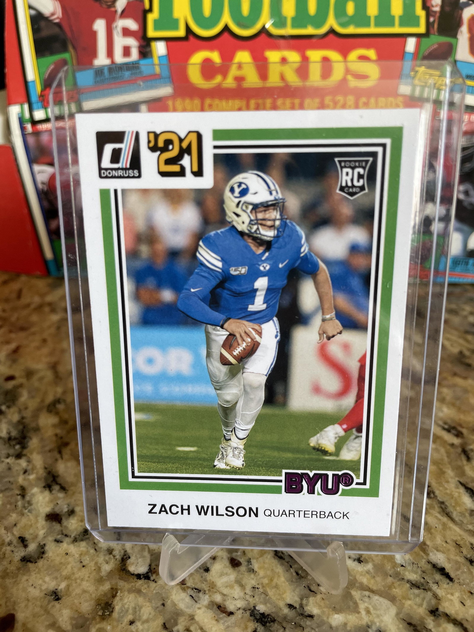 Zach Wilson Rookie Card (1 of 2)