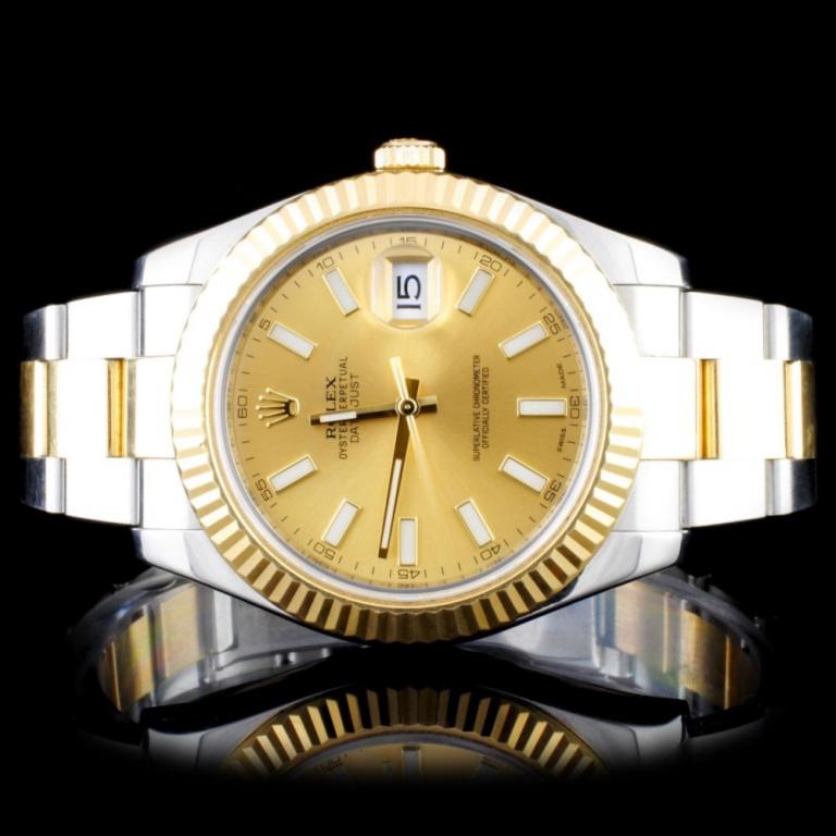Rolex Two-Tone 41MM DateJust II Wristwatch (1 of 5)