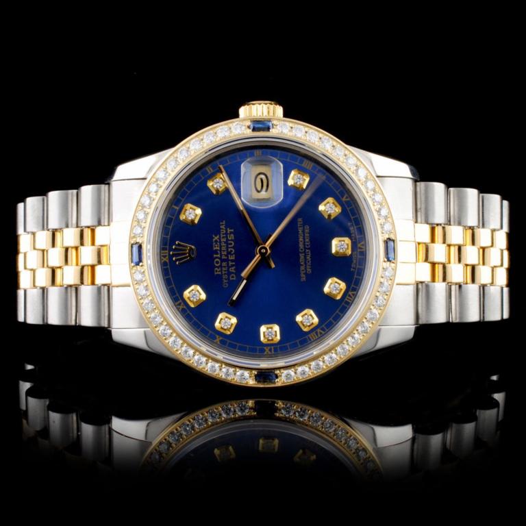 Rolex DateJust 36MM 1.50ct Diamond Wristwatch (1 of 7)