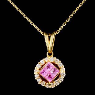 18K Gold 0.70ct Sapphire & 0.47ctw Diamond Pendant: Estimated Retail Replacement Value: $6,510.00Ref: IRA3720Item no.: BB6916026 Ã¢€â€œ 22819 / BC3002PSAASpecification:Gold Content: 18K White GoldWeight of Item: 5.3 gramsCountry Made: