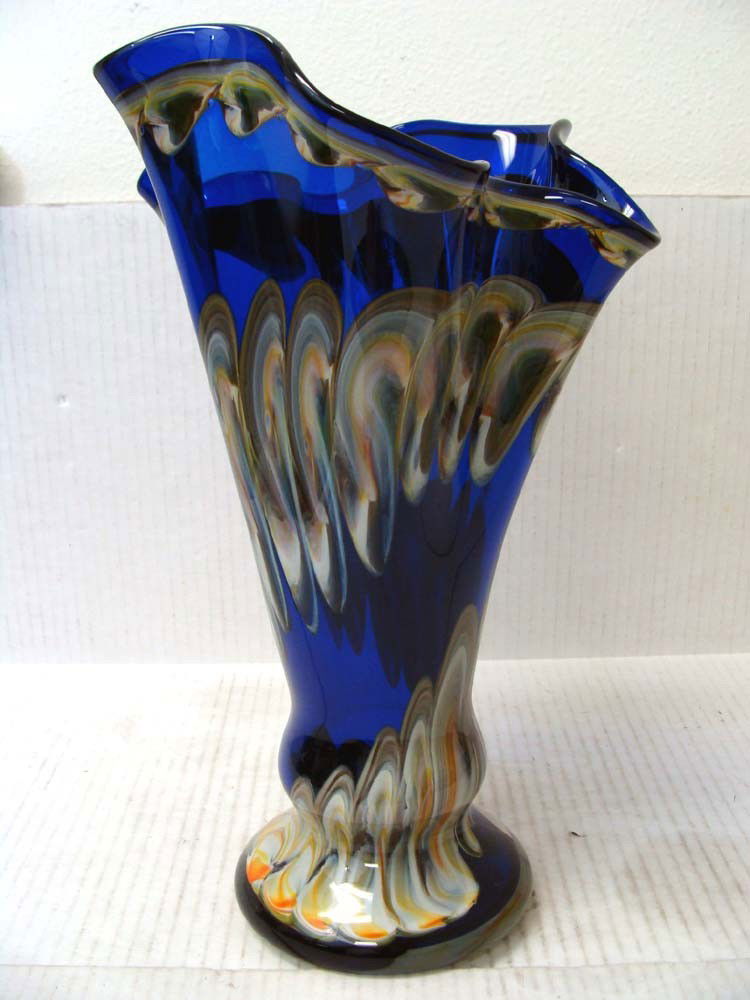 HandBlown Glass Vase By Krosno Jozefina of Poland Jan 22, 2012
