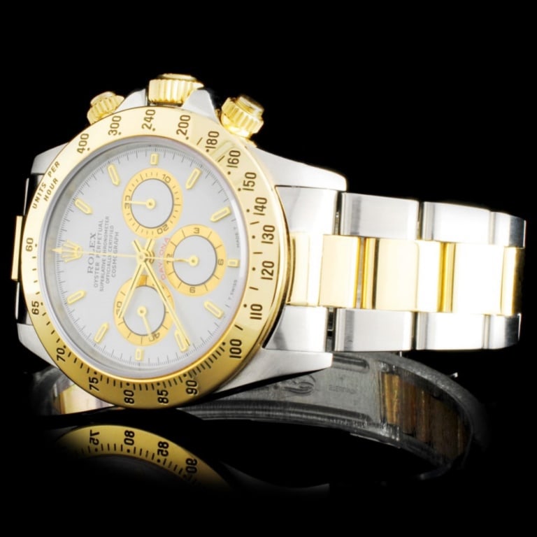 Zenith Two-Tone Daytona Rolex Watch (1 of 6)