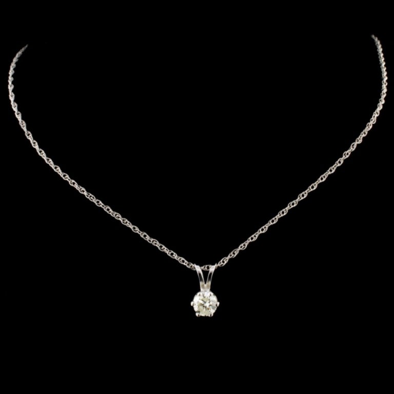0.25ctw Diamond Pendant in 14K Gold (1 of 3)