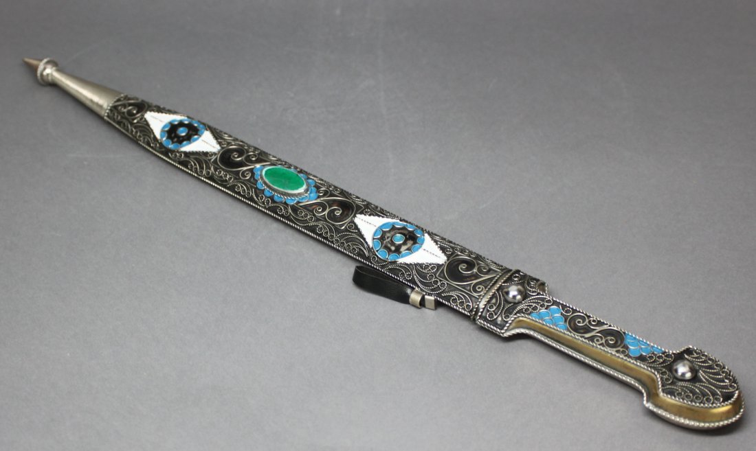 Handcrafted Armenian Filigree Design Sword 20" Long: 19th Century, 20" L, JB47, K2W85