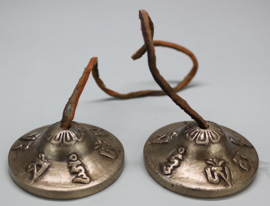 Nepalese Silver Tinsa: AM043 3" Dia