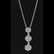 14k W Gold 1.25CTW Diamond Pendant - 2