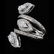 18k W Gold 2.47CT Diamond Ring - 2